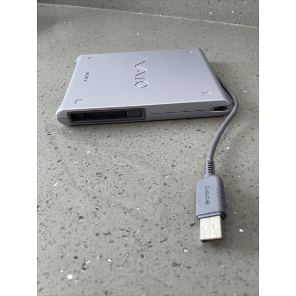 Sony PCGA-UFD5 External USB Floppy Drive Untested - Picture 3 of 11
